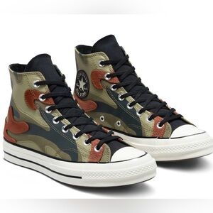 NWT Converse Chuck 70 Camo Hi Tops
